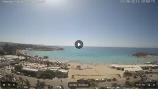 Vorschaubild 3. August 2026 07:00 Ayia Napa Zypern - Nissi Beach Panorama