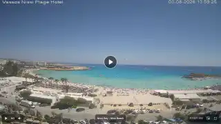 Vorschaubild 3. August 2026 11:00 Ayia Napa Zypern - Nissi Beach Panorama
