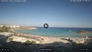 Vorschaubild 3. August 2026 15:00 Ayia Napa Zypern - Nissi Beach Panorama