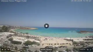 Vorschaubild 4. August 2026 11:00 Ayia Napa Zypern - Nissi Beach Panorama