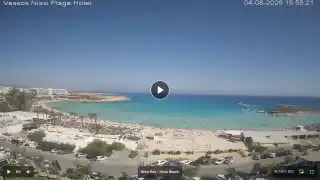 Vorschaubild 4. August 2026 13:00 Ayia Napa Zypern - Nissi Beach Panorama