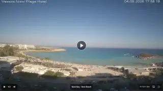 Vorschaubild 4. August 2026 15:00 Ayia Napa Zypern - Nissi Beach Panorama