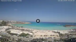 Vorschaubild 5. August 2026 12:00 Ayia Napa Zypern - Nissi Beach Panorama
