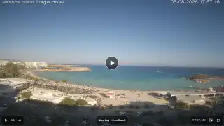 Vorschaubild 5. August 2026 15:00 Ayia Napa Zypern - Nissi Beach Panorama