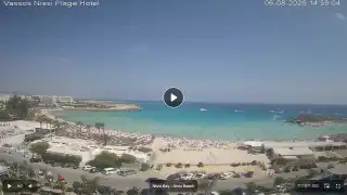 Vorschaubild 6. August 2026 12:00 Ayia Napa Zypern - Nissi Beach Panorama