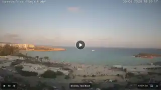 Vorschaubild 6. August 2026 16:00 Ayia Napa Zypern - Nissi Beach Panorama