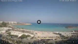 Vorschaubild 7. August 2026 14:00 Ayia Napa Zypern - Nissi Beach Panorama