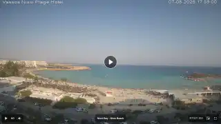 Vorschaubild 7. August 2026 15:00 Ayia Napa Zypern - Nissi Beach Panorama