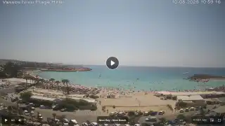 Vorschaubild 10. August 2026 08:00 Ayia Napa Zypern - Nissi Beach Panorama