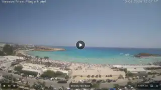 Vorschaubild 10. August 2026 11:00 Ayia Napa Zypern - Nissi Beach Panorama