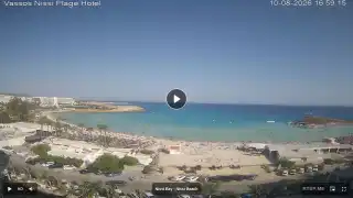 Vorschaubild 10. August 2026 14:00 Ayia Napa Zypern - Nissi Beach Panorama