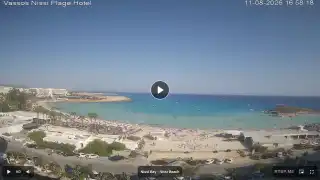 Vorschaubild 11. August 2026 14:00 Ayia Napa Zypern - Nissi Beach Panorama