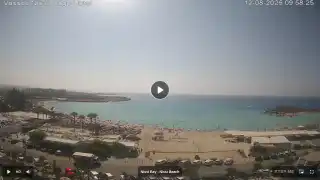 Vorschaubild 12. August 2026 07:00 Ayia Napa Zypern - Nissi Beach Panorama