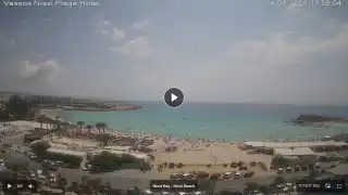 Vorschaubild 14. August 2026 09:00 Ayia Napa Zypern - Nissi Beach Panorama