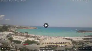 Vorschaubild 14. August 2026 11:00 Ayia Napa Zypern - Nissi Beach Panorama