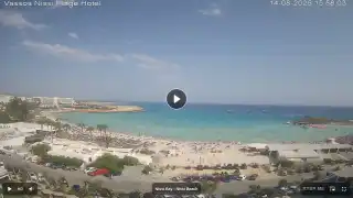 Vorschaubild 14. August 2026 13:00 Ayia Napa Zypern - Nissi Beach Panorama