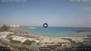 Vorschaubild 14. August 2026 14:00 Ayia Napa Zypern - Nissi Beach Panorama