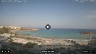 Vorschaubild 14. August 2026 15:00 Ayia Napa Zypern - Nissi Beach Panorama