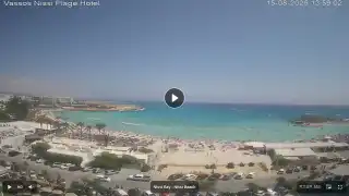 Vorschaubild 15. August 2026 11:00 Ayia Napa Zypern - Nissi Beach Panorama
