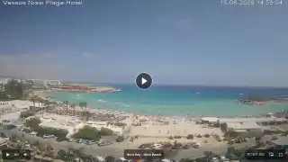 Vorschaubild 15. August 2026 12:00 Ayia Napa Zypern - Nissi Beach Panorama