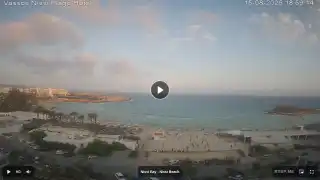 Vorschaubild 15. August 2026 16:00 Ayia Napa Zypern - Nissi Beach Panorama