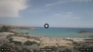 Vorschaubild 16. August 2026 12:00 Ayia Napa Zypern - Nissi Beach Panorama