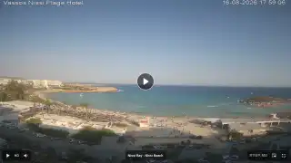 Vorschaubild 16. August 2026 15:00 Ayia Napa Zypern - Nissi Beach Panorama
