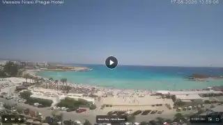 Vorschaubild 17. August 2026 11:00 Ayia Napa Zypern - Nissi Beach Panorama