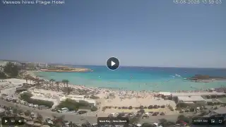 Vorschaubild 18. August 2026 11:00 Ayia Napa Zypern - Nissi Beach Panorama