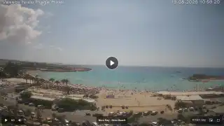 Vorschaubild 19. August 2026 08:00 Ayia Napa Zypern - Nissi Beach Panorama
