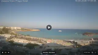 Vorschaubild 19. August 2026 15:00 Ayia Napa Zypern - Nissi Beach Panorama