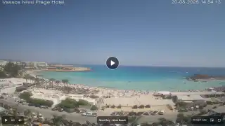 Vorschaubild 20. August 2026 12:00 Ayia Napa Zypern - Nissi Beach Panorama