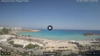 Vorschaubild 20. August 2026 13:00 Ayia Napa Zypern - Nissi Beach Panorama