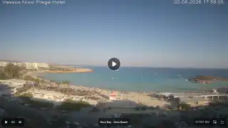 Vorschaubild 20. August 2026 15:00 Ayia Napa Zypern - Nissi Beach Panorama