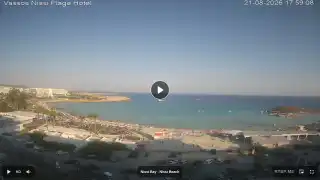 Vorschaubild 21. August 2026 15:00 Ayia Napa Zypern - Nissi Beach Panorama