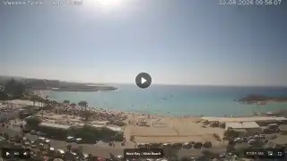 Vorschaubild 22. August 2026 07:00 Ayia Napa Zypern - Nissi Beach Panorama