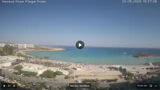 Vorschaubild 22. August 2026 14:00 Ayia Napa Zypern - Nissi Beach Panorama