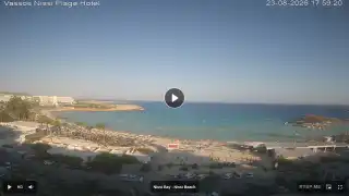 Vorschaubild 23. August 2026 15:00 Ayia Napa Zypern - Nissi Beach Panorama