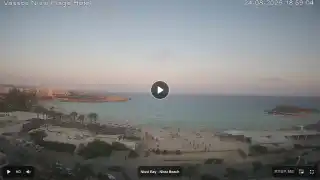 Vorschaubild 24. August 2026 16:00 Ayia Napa Zypern - Nissi Beach Panorama