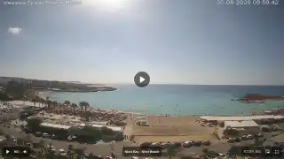 Vorschaubild 30. August 2026 07:00 Ayia Napa Zypern - Nissi Beach Panorama
