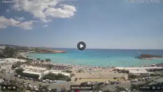 Vorschaubild 30. August 2026 10:00 Ayia Napa Zypern - Nissi Beach Panorama