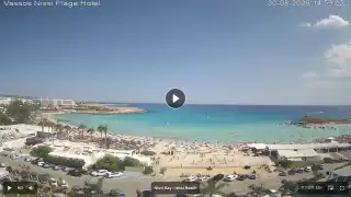 Vorschaubild 30. August 2026 12:00 Ayia Napa Zypern - Nissi Beach Panorama
