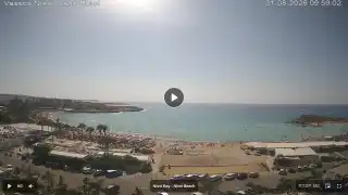 Vorschaubild 31. August 2026 07:00 Ayia Napa Zypern - Nissi Beach Panorama