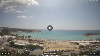 Vorschaubild 31. August 2026 08:00 Ayia Napa Zypern - Nissi Beach Panorama
