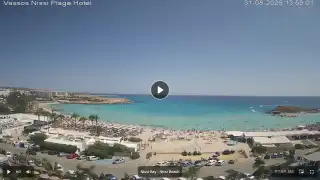 Vorschaubild 31. August 2026 11:00 Ayia Napa Zypern - Nissi Beach Panorama