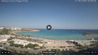 Vorschaubild 31. August 2026 14:00 Ayia Napa Zypern - Nissi Beach Panorama