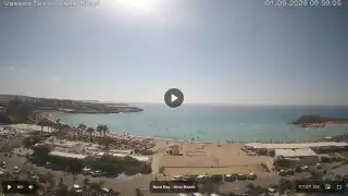 Vorschaubild 1. September 2026 07:00 Ayia Napa Zypern - Nissi Beach Panorama