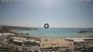 Vorschaubild 1. September 2026 08:00 Ayia Napa Zypern - Nissi Beach Panorama