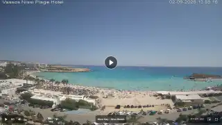 Vorschaubild 2. September 2026 11:00 Ayia Napa Zypern - Nissi Beach Panorama