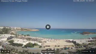Vorschaubild 2. September 2026 13:00 Ayia Napa Zypern - Nissi Beach Panorama